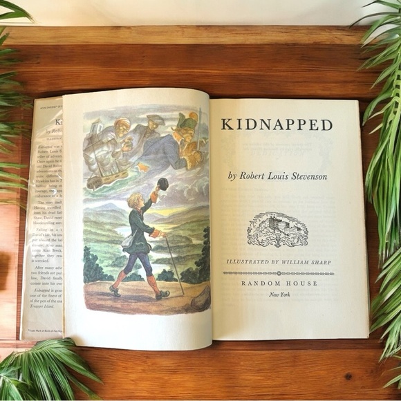 VINTAGE Kidnapped by Robert Louis Stevenson - 1949 Edition - Classic Books - Picture 6 of 16
